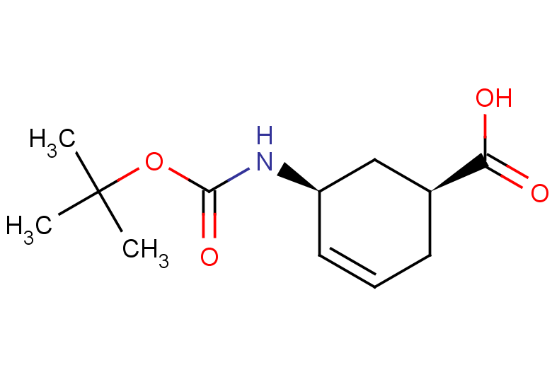 (1S,5S)-5-{[(tert-butoxy)carbonyl]amino}cyclohex-3-ene-1-carboxylic acid