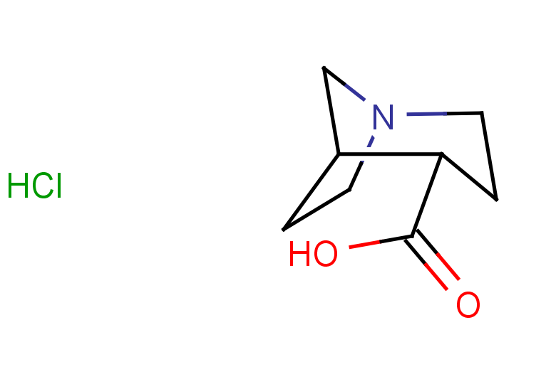 1-azabicyclo[3.2.1]octane-4-carboxylic acid hydrochloride