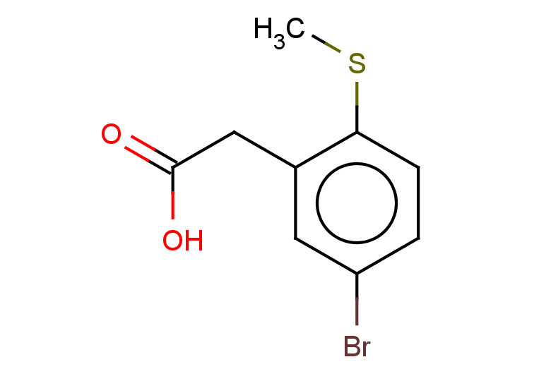 2-[5-bromo-2-(methylsulfanyl)phenyl]acetic acid