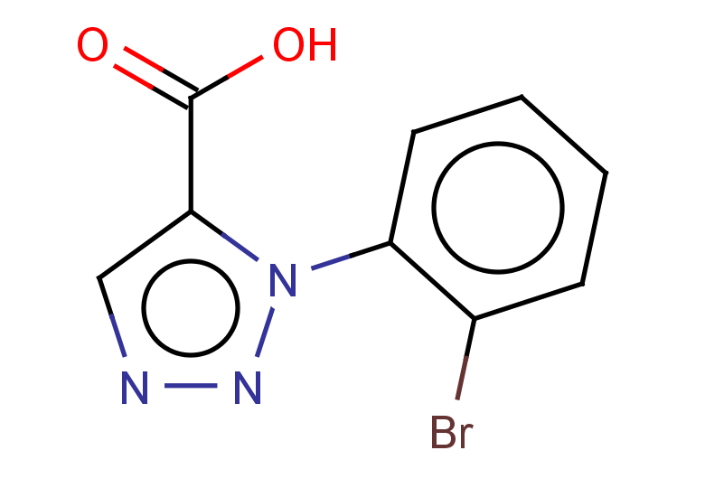 1-(2-bromophenyl)-1H-1,2,3-triazole-5-carboxylic acid
