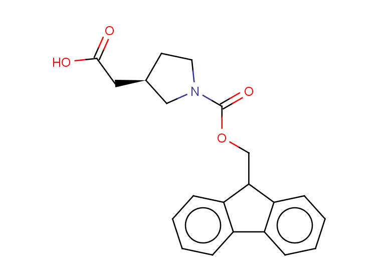 2-[(3R)-1-{[(9H-fluoren-9-yl)methoxy]carbonyl}pyrrolidin-3-yl]acetic acid
