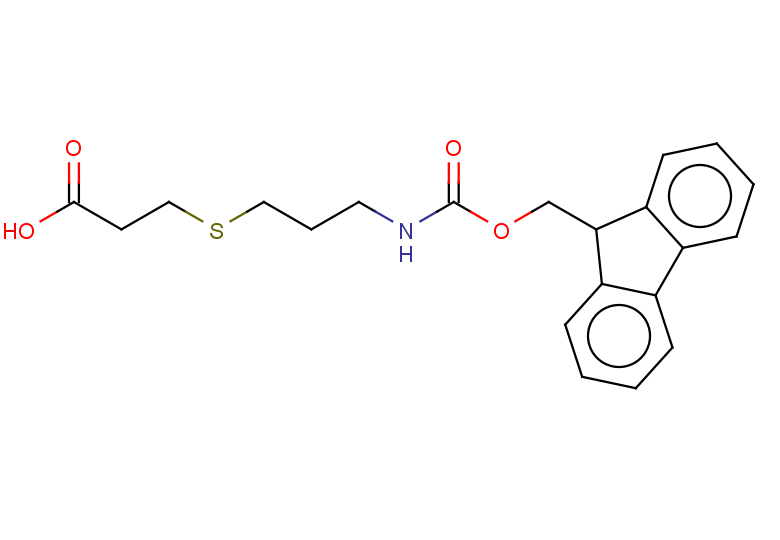 3-{[3-({[(9H-fluoren-9-yl)methoxy]carbonyl}amino)propyl]sulfanyl}propanoic acid