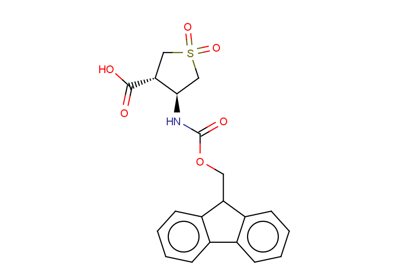 rac-(3R,4S)-4-({[(9H-fluoren-9-yl)methoxy]carbonyl}amino)-1,1-dioxo-1lambda6-thiolane-3-carboxylic acid