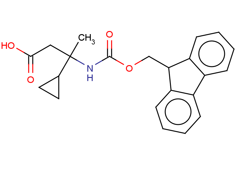 3-cyclopropyl-3-({[(9H-fluoren-9-yl)methoxy]carbonyl}amino)butanoic acid