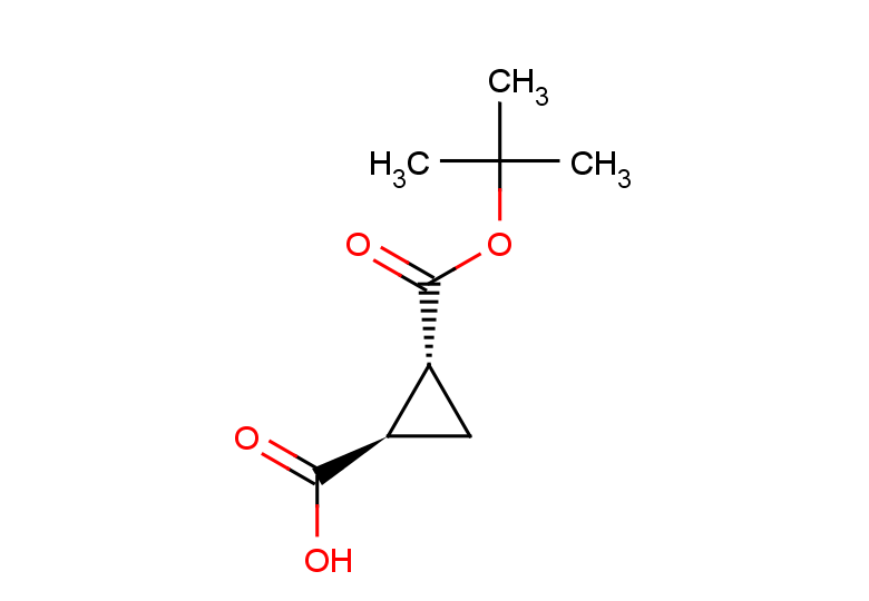 rac-(1R,2R)-2-[(tert-butoxy)carbonyl]cyclopropane-1-carboxylic acid, trans