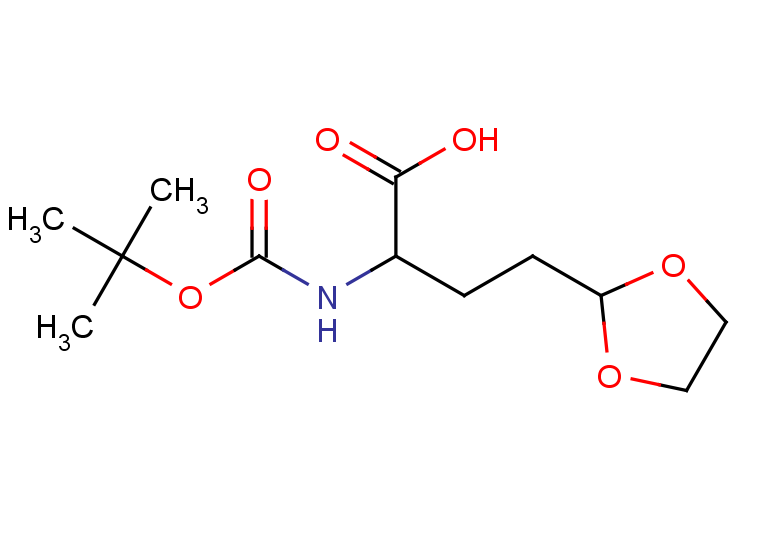 2-{[(tert-butoxy)carbonyl]amino}-4-(1,3-dioxolan-2-yl)butanoic acid