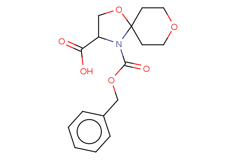 4-[(benzyloxy)carbonyl]-1,8-dioxa-4-azaspiro[4.5]decane-3-carboxylic acid