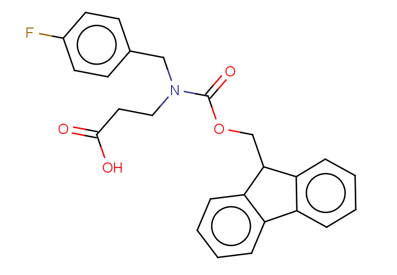 3-{[(9H-fluoren-9-ylmethoxy)carbonyl][(4-fluorophenyl)methyl]amino}propanoic acid