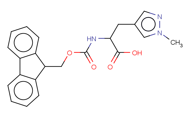 2-({[(9H-fluoren-9-yl)methoxy]carbonyl}amino)-3-(1-methyl-1H-pyrazol-4-yl)propanoic acid
