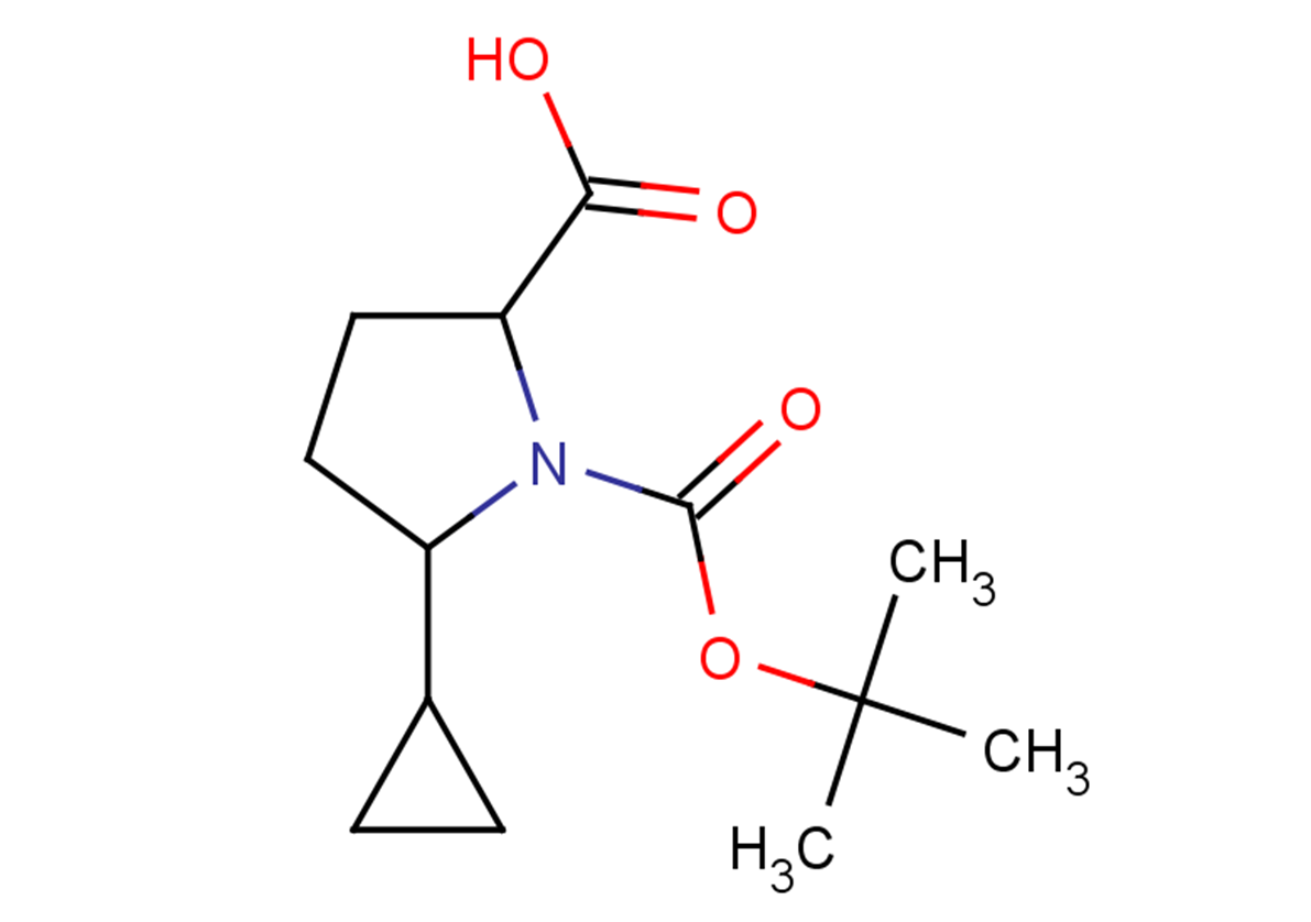 1-[(tert-butoxy)carbonyl]-5-cyclopropylpyrrolidine-2-carboxylic acid