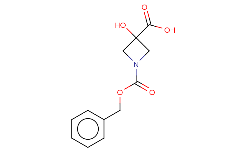 1-[(benzyloxy)carbonyl]-3-hydroxyazetidine-3-carboxylic acid