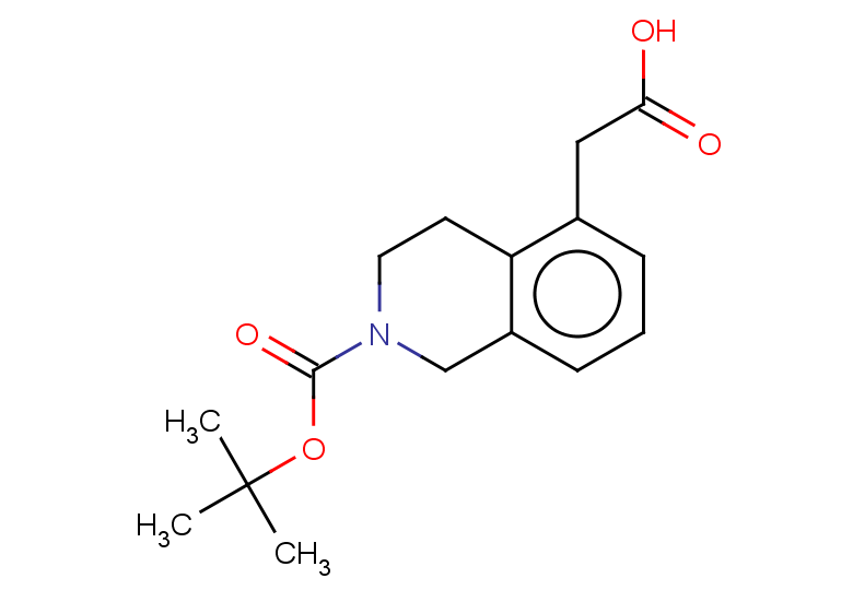 2-{2-[(tert-butoxy)carbonyl]-1,2,3,4-tetrahydroisoquinolin-5-yl}acetic acid