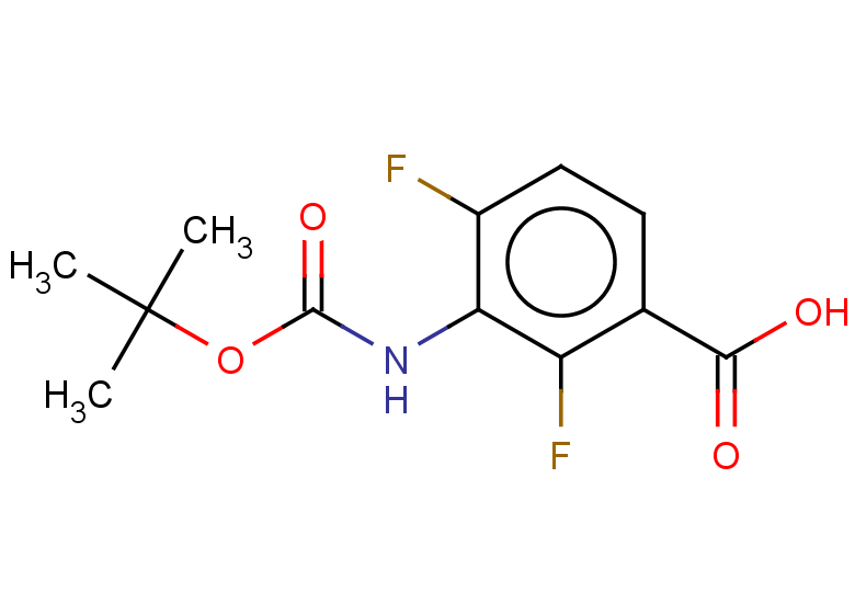 3-{[(tert-butoxy)carbonyl]amino}-2,4-difluorobenzoic acid