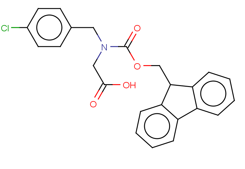 2-{[(4-chlorophenyl)methyl]({[(9H-fluoren-9-yl)methoxy]carbonyl})amino}acetic acid