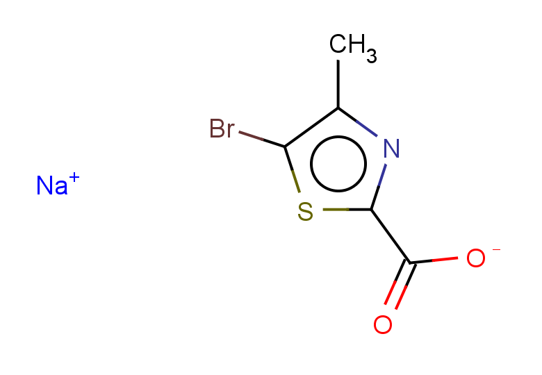 sodium 5-bromo-4-methyl-1,3-thiazole-2-carboxylate