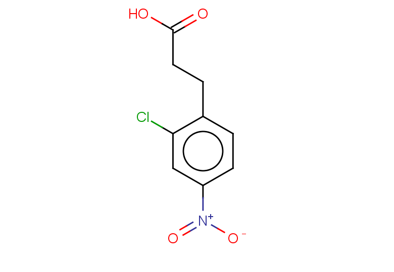 3-(2-chloro-4-nitrophenyl)propanoic acid