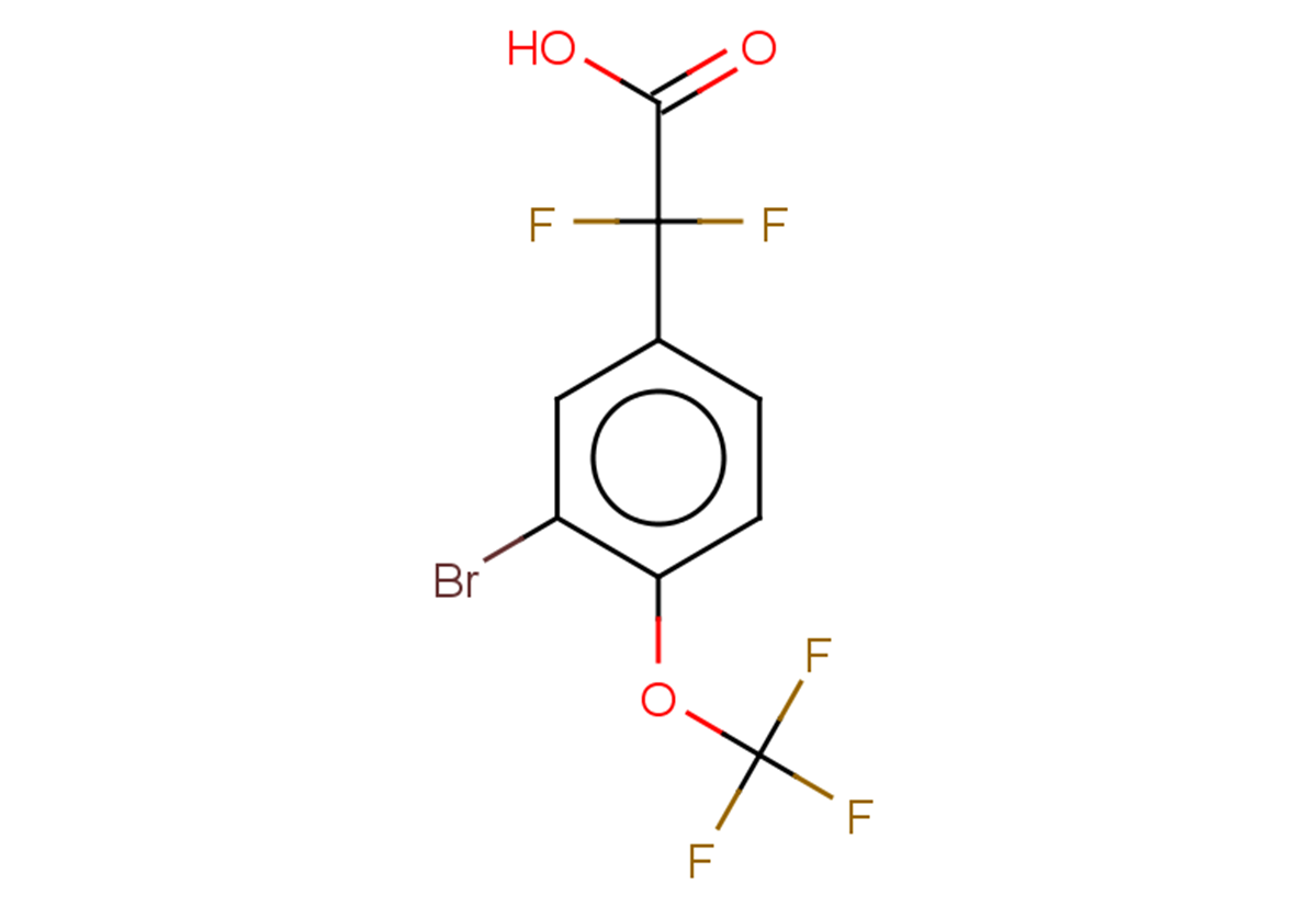 2-[3-bromo-4-(trifluoromethoxy)phenyl]-2,2-difluoroacetic acid