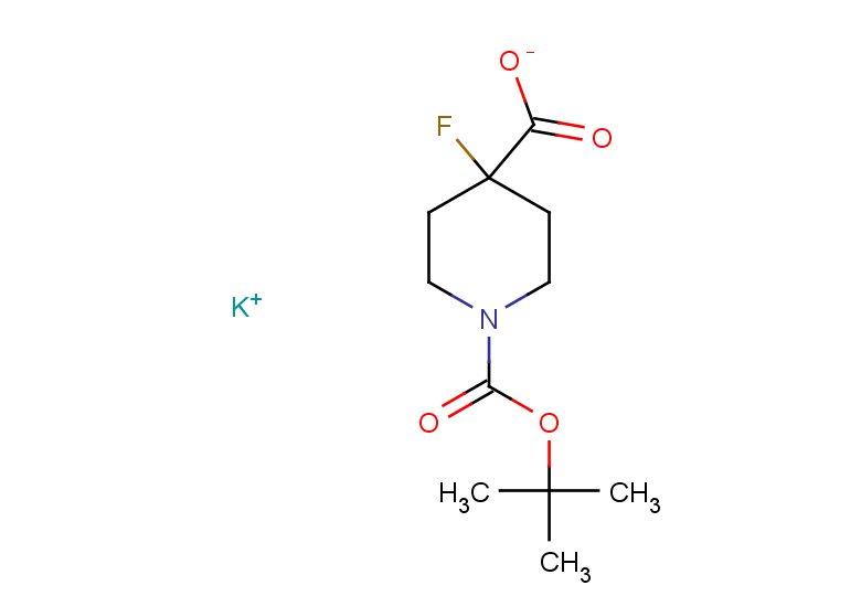 potassium 1-[(tert-butoxy)carbonyl]-4-fluoropiperidine-4-carboxylate