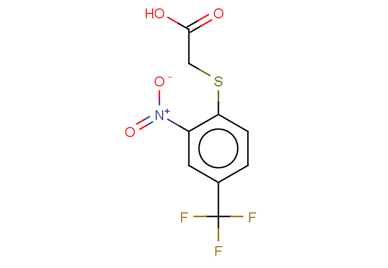 2-{[2-nitro-4-(trifluoromethyl)phenyl]sulfanyl}acetic acid
