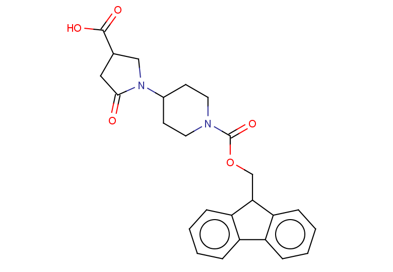 1-(1-{[(9H-fluoren-9-yl)methoxy]carbonyl}piperidin-4-yl)-5-oxopyrrolidine-3-carboxylic acid