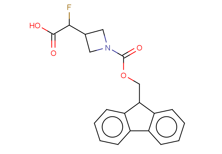 2-(1-{[(9H-fluoren-9-yl)methoxy]carbonyl}azetidin-3-yl)-2-fluoroacetic acid