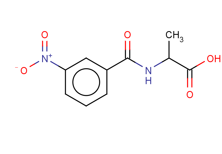 2-[(3-nitrophenyl)formamido]propanoic acid