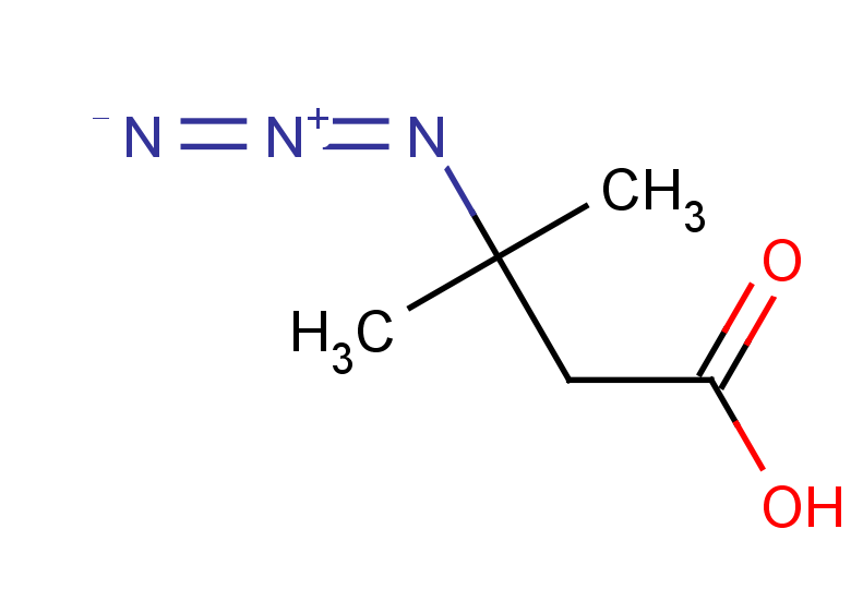 3-azido-3-methylbutanoic acid