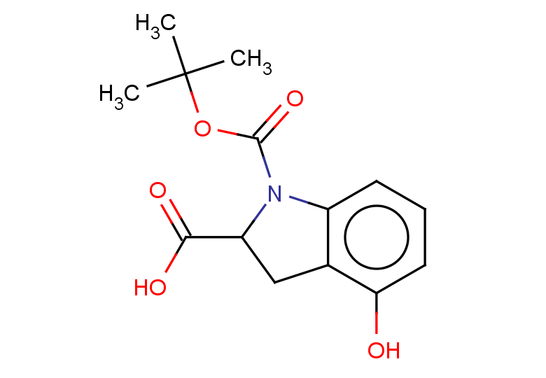 1-[(tert-butoxy)carbonyl]-4-hydroxy-2,3-dihydro-1H-indole-2-carboxylic acid