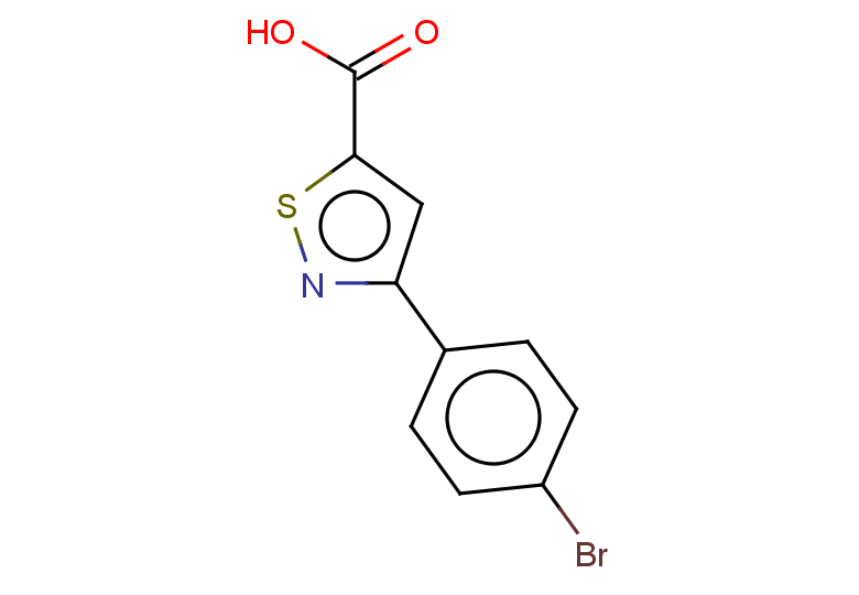3-(4-bromophenyl)isothiazole-5-carboxylic acid