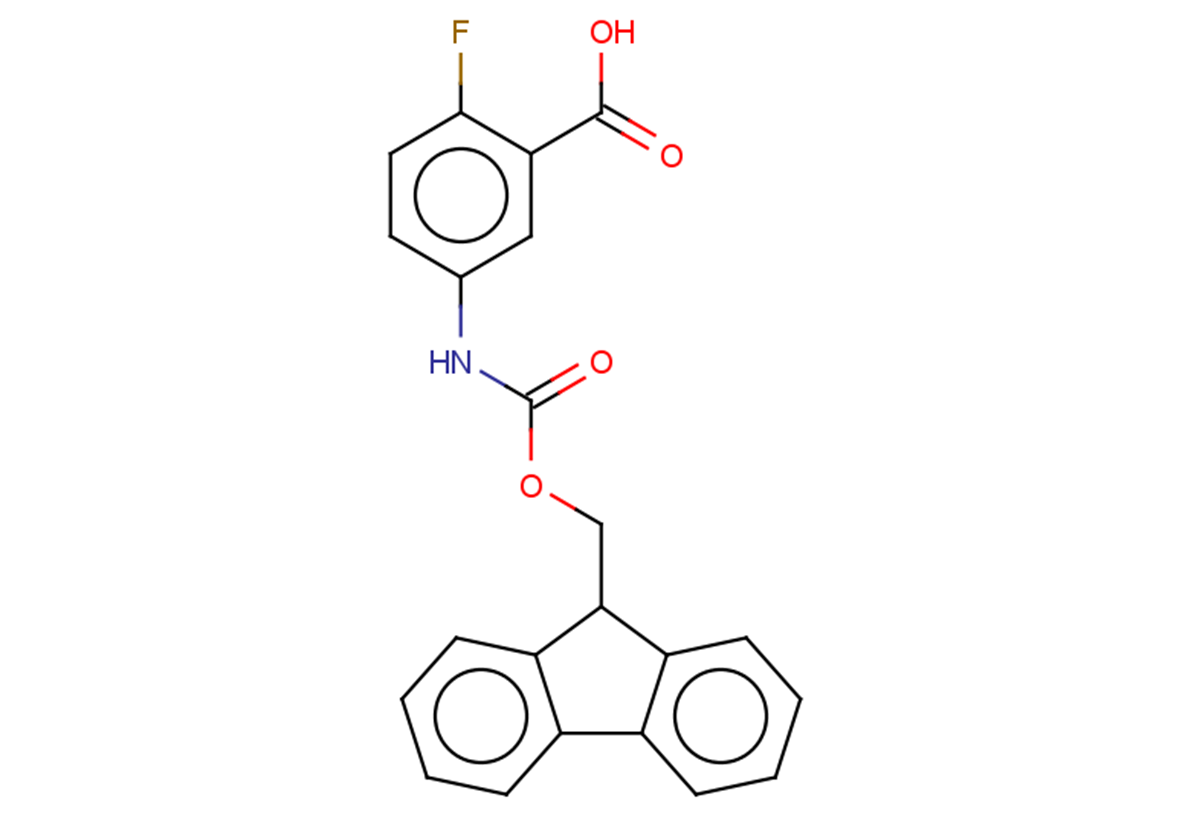 5-({[(9H-fluoren-9-yl)methoxy]carbonyl}amino)-2-fluorobenzoic acid