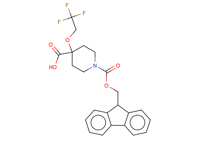 1-{[(9H-fluoren-9-yl)methoxy]carbonyl}-4-(2,2,2-trifluoroethoxy)piperidine-4-carboxylic acid