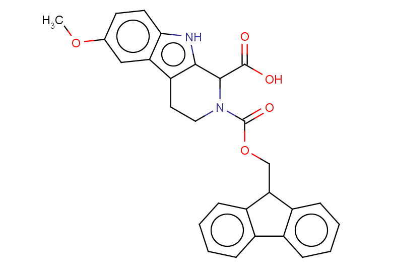 2-{[(9H-fluoren-9-yl)methoxy]carbonyl}-6-methoxy-1H,2H,3H,4H,9H-pyrido[3,4-b]indole-1-carboxylic acid