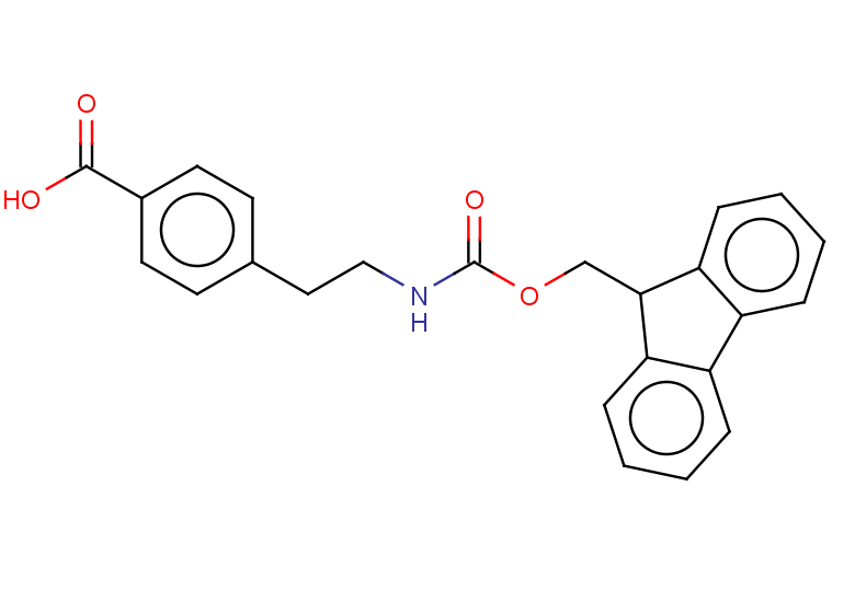 4-[2-({[(9H-fluoren-9-yl)methoxy]carbonyl}amino)ethyl]benzoic acid