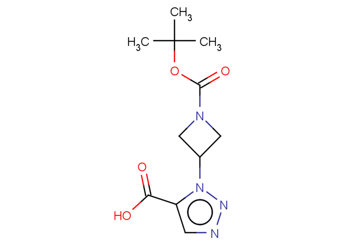1-{1-[(tert-butoxy)carbonyl]azetidin-3-yl}-1H-1,2,3-triazole-5-carboxylic acid