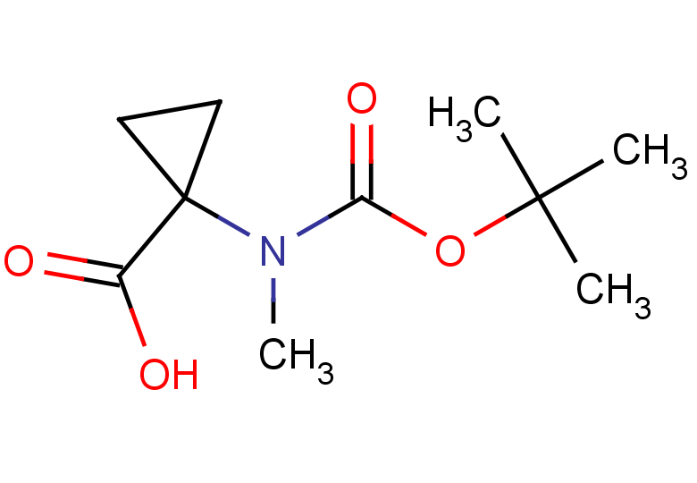 1-{[(tert-butoxy)carbonyl](methyl)amino}cyclopropane-1-carboxylic acid
