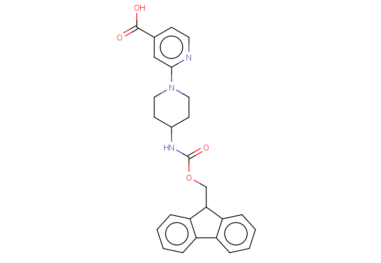 2-[4-({[(9H-fluoren-9-yl)methoxy]carbonyl}amino)piperidin-1-yl]pyridine-4-carboxylic acid