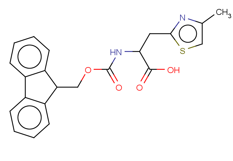 2-((((9H-fluoren-9-yl)methoxy)carbonyl)amino)-3-(4-methylthiazol-2-yl)propanoic acid
