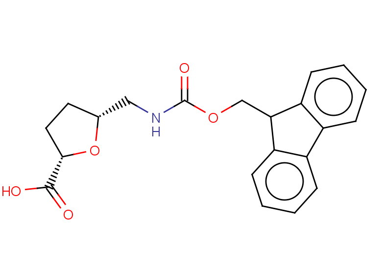 rac-(2R,5S)-5-[({[(9H-fluoren-9-yl)methoxy]carbonyl}amino)methyl]oxolane-2-carboxylic acid, cis