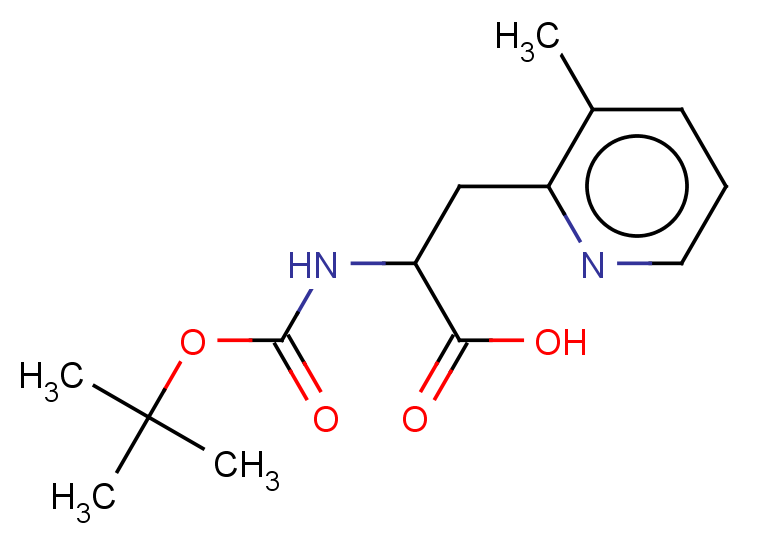 2-{[(tert-butoxy)carbonyl]amino}-3-(3-methylpyridin-2-yl)propanoic acid