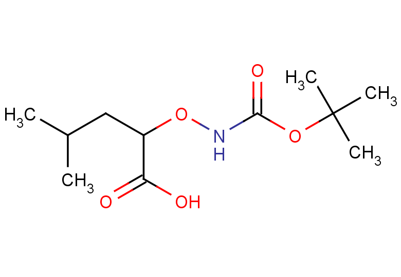 2-({[(tert-butoxy)carbonyl]amino}oxy)-4-methylpentanoic acid