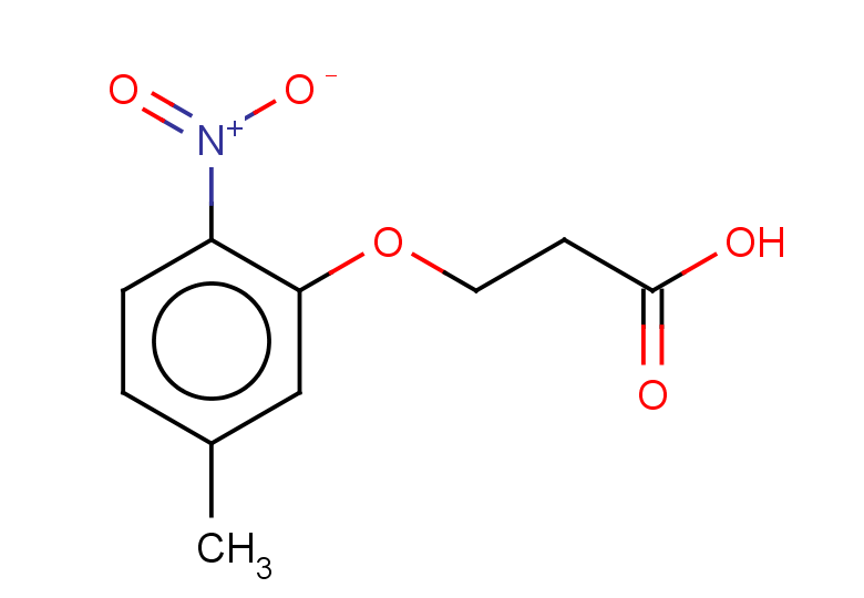 3-(5-methyl-2-nitrophenoxy)propanoic acid