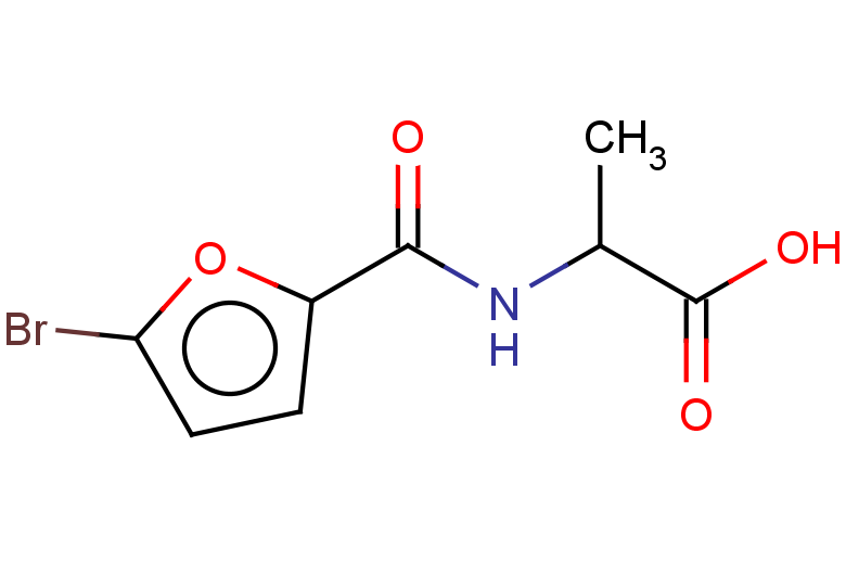 2-[(5-bromofuran-2-yl)formamido]propanoic acid
