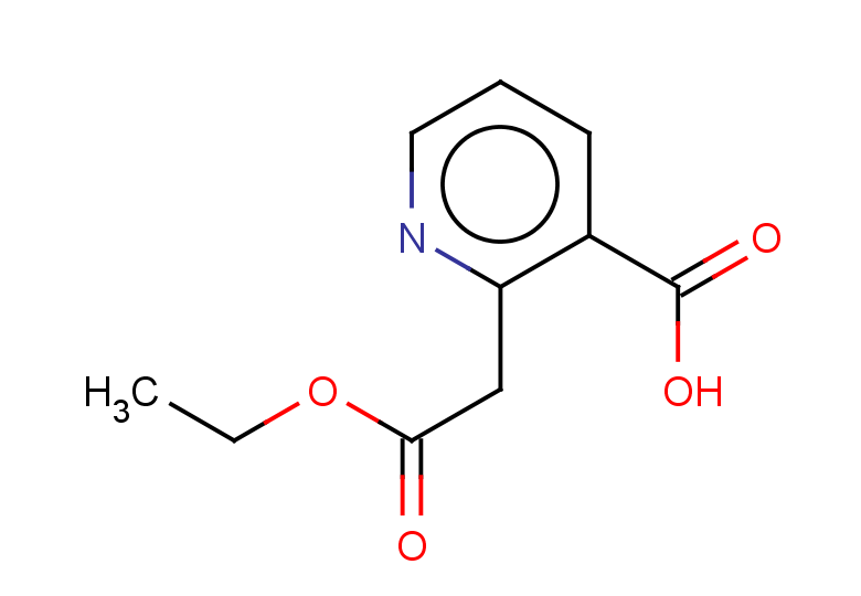 2-(2-ethoxy-2-oxoethyl)pyridine-3-carboxylic acid