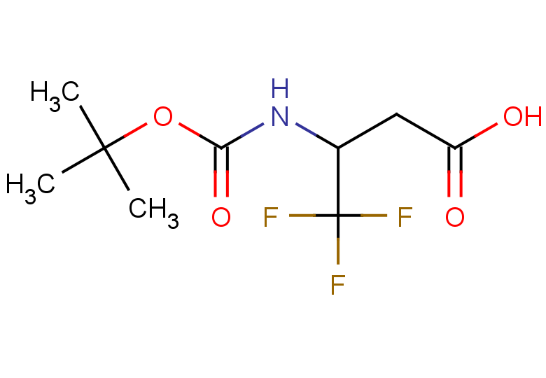 3-{[(tert-butoxy)carbonyl]amino}-4,4,4-trifluorobutanoic acid