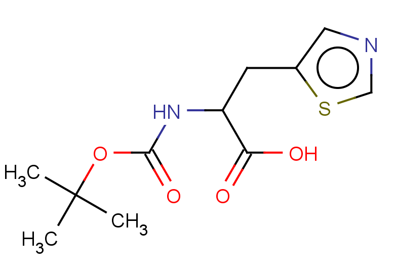 2-{[(tert-butoxy)carbonyl]amino}-3-(1,3-thiazol-5-yl)propanoic acid