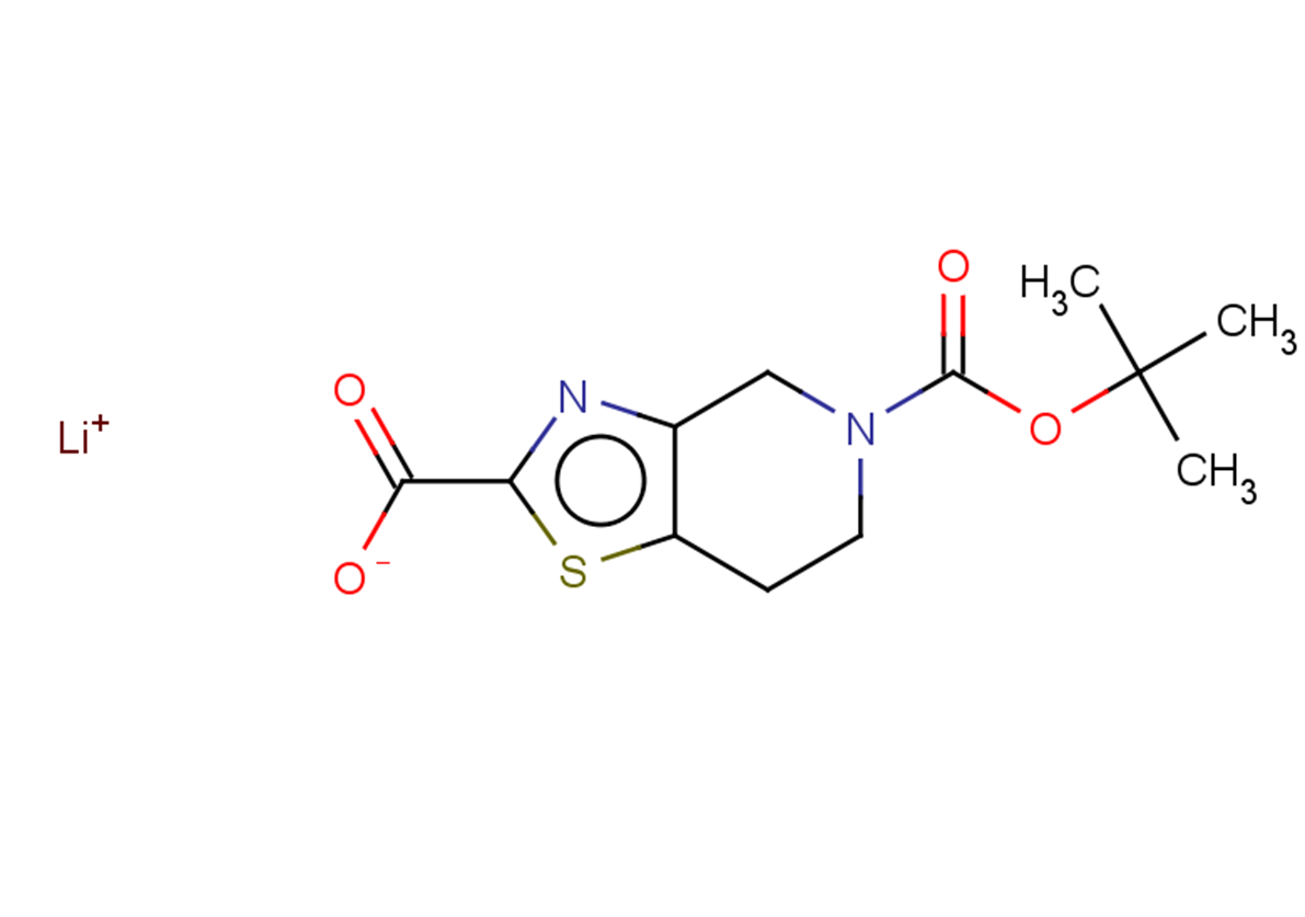 lithium(1+) ion 5-[(tert-butoxy)carbonyl]-4H,5H,6H,7H-[1,3]thiazolo[4,5-c]pyridine-2-carboxylate