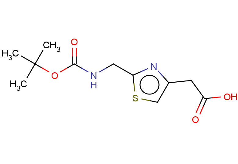 2-[2-({[(tert-butoxy)carbonyl]amino}methyl)-1,3-thiazol-4-yl]acetic acid