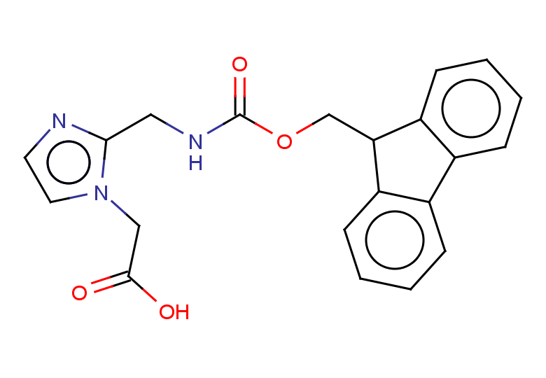2-{2-[({[(9H-fluoren-9-yl)methoxy]carbonyl}amino)methyl]-1H-imidazol-1-yl}acetic acid