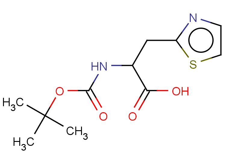 2-{[(tert-butoxy)carbonyl]amino}-3-(1,3-thiazol-2-yl)propanoic acid