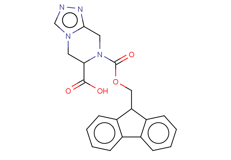 7-{[(9H-fluoren-9-yl)methoxy]carbonyl}-5H,6H,7H,8H-[1,2,4]triazolo[4,3-a]pyrazine-6-carboxylic acid